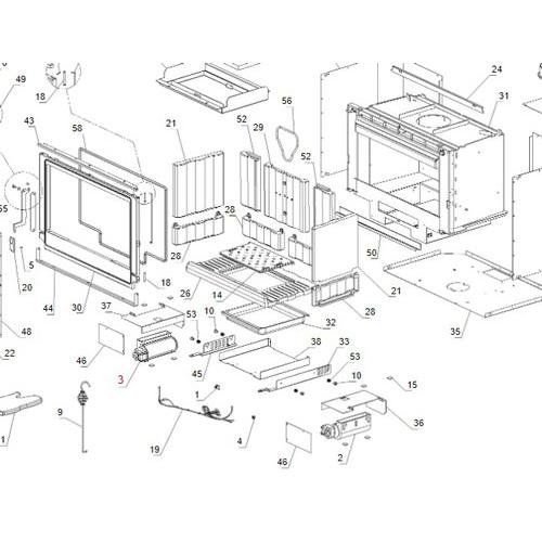 VENTILATOR INSERTO 70-80-100 LEFT