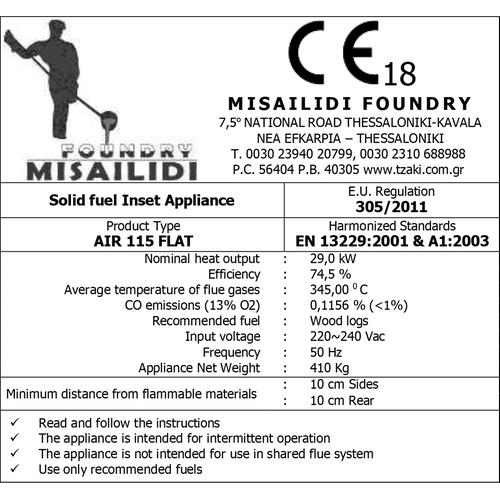 AIR 115 FLAT (A115F)