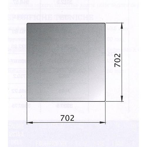 ΓΥΑΛΙΝΗ ΒΑΣΗ ΣΟΜΠΑΣ 700x700 mm